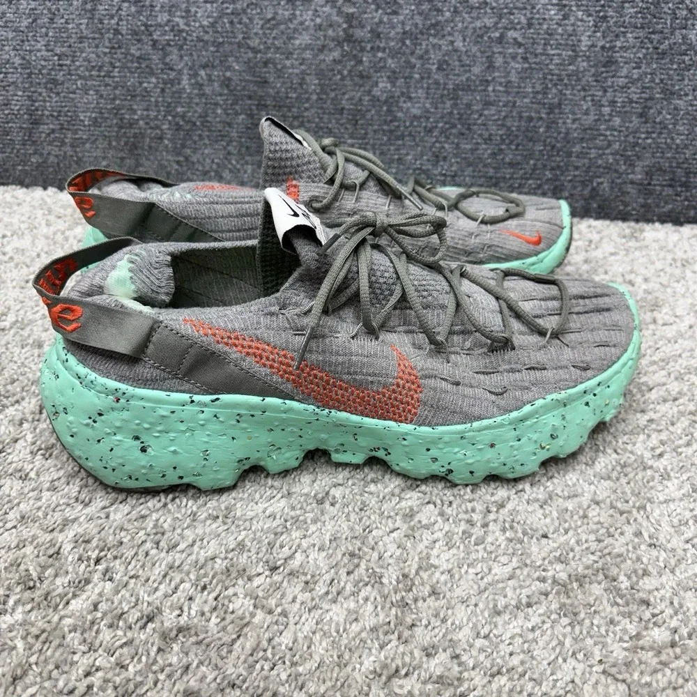 Nike Space Hippie 04 Sneakers Gray Green Shoes CZ6398-020 men's size 11